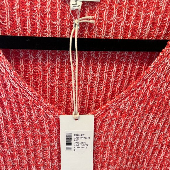V-Supply Cotton V-Neck Sweater - Picture 3 of 4